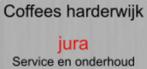 Coffees Harderwijk JURA service en onderhoud ., Ophalen of Verzenden