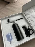 Airbrush Set Compressor Oplaadbaar Extra verfbeker, Hobby en Vrije tijd, Ophalen of Verzenden, Nieuw