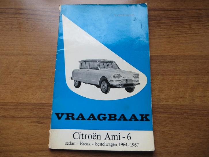 Vraagbaak Citroen Ami 6 1964-67 Citroen AK, AKL bestel mooi!, Auto diversen, Handleidingen en Instructieboekjes, Ophalen of Verzenden