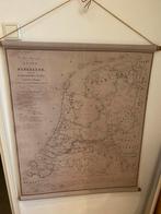 Antieke schoolplaat Nederland, Ophalen, Aardrijkskunde