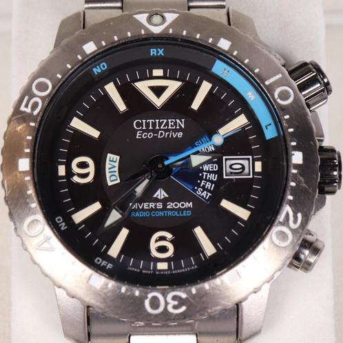 Citizen Promaster Eco-Drive H162 Titanium Horloge - In Prima, Sieraden, Tassen en Uiterlijk, Horloges | Heren, Zo goed als nieuw