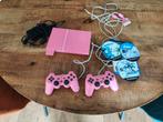 Roze Playstation 2 - Zo goed als nieuw!, Spelcomputers en Games, Ophalen, Met games, Met 2 controllers, Zo goed als nieuw