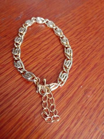 Griekse Goldtone Plated Armband (A1) Size: 18/21cm beschikbaar voor biedingen