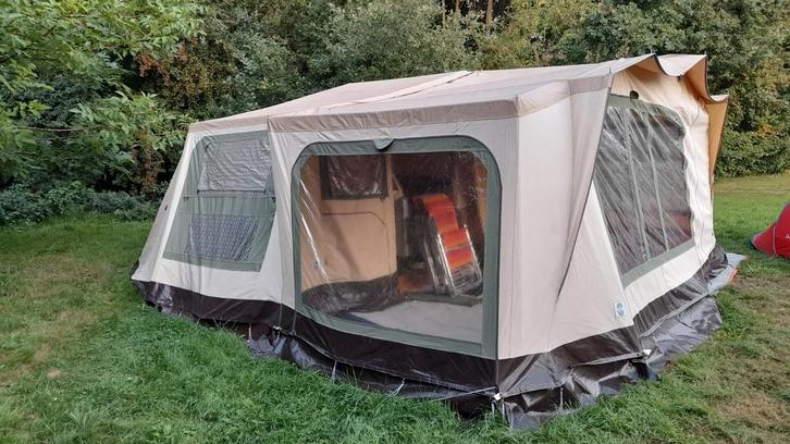 Walker doublette Olympique, Caravans en Kamperen, Tenten, tot en met 6, Gebruikt, Ophalen