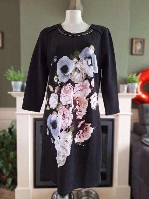 K-Design K Design pioenrozen jurk XL | Gratis Verzenden, Kleding | Dames, Jurken, Zo goed als nieuw, Maat 46/48 (XL) of groter