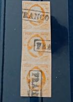 NVPH 1/3 paren, strip v 3  zelfs blok van 4 totaal 74 Stuks!, Postzegels en Munten, Ophalen of Verzenden, T/m 1940