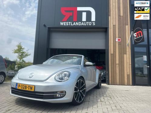 Volkswagen NEW BEETLE cabrio/airco/navi/xenon verlichting/19, Auto's, Volkswagen, Bedrijf, Te koop, Beetle (Kever), ABS, Airbags