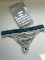 Emporio Armani Thong maat L, Kleding | Heren, Ondergoed, Ophalen of Verzenden, Grijs, Emporio Armani, Slip