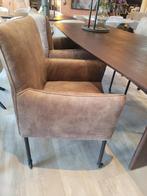 Eetkamer stoelen op wiel, Ophalen, Nieuw, Stof, Vier