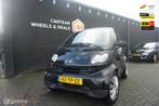 Smart fortwo coupé 0.7 pure 37 (SEMI AUTOMAAT), Auto's, Smart, Achterwielaandrijving, Gebruikt, 17 €/maand, Zwart