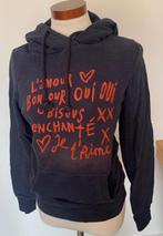 Miss America / Twenty Three blauwe/oranje hoodie ZGAN XS, Kleding | Dames, Maat 34 (XS) of kleiner, Blauw, Ophalen of Verzenden