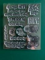 Stempelset Stampin Up Hope NIEUW, Ophalen of Verzenden, Zo goed als nieuw, Clearstamp