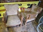 Oude stoeltjes laag model – klusproject, Antiek en Kunst, Antiek | Meubels | Stoelen en Banken, Ophalen