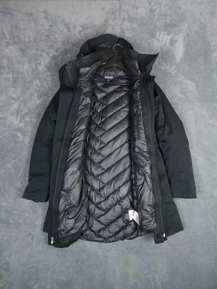 Patagonia Tres 3 in 1 Parka Dames M H2NO Down dons jas Zwart, Kleding | Dames, Jassen | Winter, Zo goed als nieuw, Maat 38/40 (M)