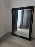 Grote zwarte spiegel, Huis en Inrichting, Woonaccessoires | Spiegels, Ophalen, Zo goed als nieuw, Minder dan 100 cm, Rechthoekig