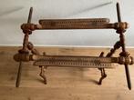 ANTIEK. SPANRAAM. VOOR. STOFFEN.       HOUT, Ophalen