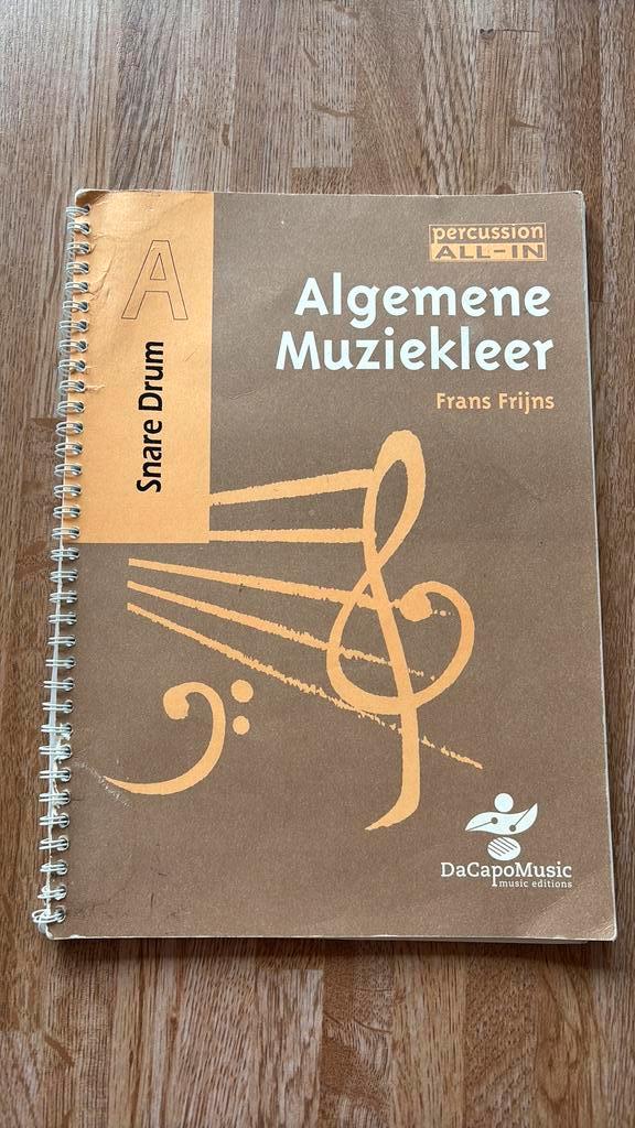 drumboek  'Algemene Muziekleer / Snare drum A' + cd, Muziek en Instrumenten, Percussie, Gebruikt, Overige soorten, Ophalen of Verzenden