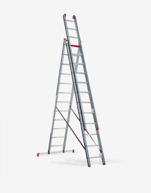 Altrex Pro Atlantis Reformladder, 3x12 sporten, Doe-het-zelf en Verbouw, Ladders en Trappen, Nieuw, Ladder, 4 meter of meer, Opvouwbaar of Inschuifbaar