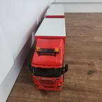 Scania ( Mighty Red )  schaal  1:16, Ophalen of Verzenden, Zo goed als nieuw, Bus of Vrachtwagen, Wsi