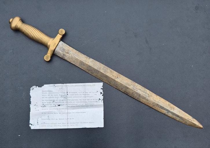 ORIGINEEL FRANS M1831 KORT ARTILLERIE ZWAARD, Verzamelen, Militaria | Algemeen, Ophalen of Verzenden