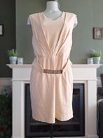 Caroline Biss pastel oranje zalm jurk 42 L gesp gratis verz, Verzenden, Maat 42/44 (L), Oranje, Zo goed als nieuw