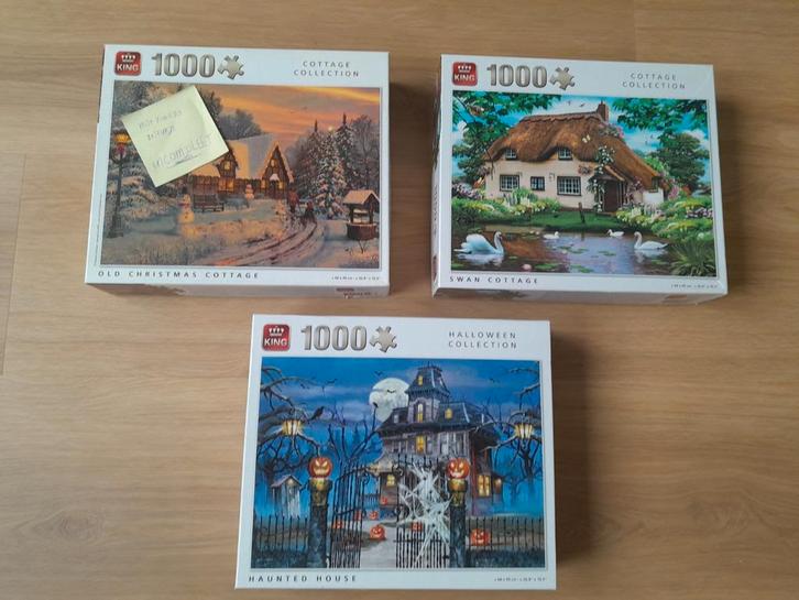 King puzzels, Hobby en Vrije tijd, Denksport en Puzzels, Zo goed als nieuw, Ophalen of Verzenden