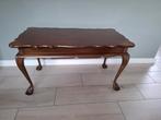 Vintage Chippendale tafel notenhout 96x50 x52, Antiek en Kunst, Ophalen of Verzenden