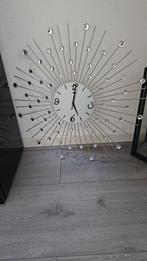 Wandklok, Huis en Inrichting, Woonaccessoires | Klokken, Ophalen, Zo goed als nieuw, Wandklok