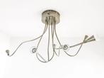 Moderne plafondlamp met flexibele armen, Ophalen of Verzenden, Gebruikt, Metaal, Modern