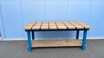 Werkbank met houten blad, Doe-het-zelf en Verbouw, Werkbanken, Ophalen, Gebruikt, 170 cm of meer