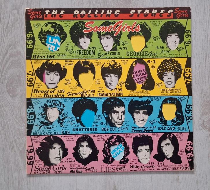Rolling Stones Some Girls Made in Zweden, Cd's en Dvd's, Vinyl | Rock, Gebruikt, Poprock, 12 inch, Ophalen of Verzenden