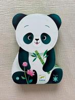 Djeco puzzel Panda, 10 tot 50 stukjes, Van hout, Zo goed als nieuw, 2 tot 4 jaar