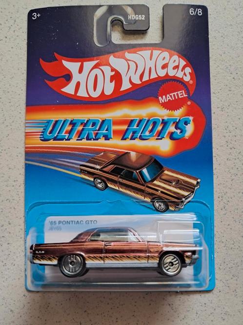 Hot Wheels '65 Pontiac GTO Ultra Hots nieuw in verpakking, Hobby en Vrije tijd, Modelauto's | Overige schalen, Nieuw, Ophalen of Verzenden
