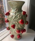 Daan kromhout vaas, Huis en Inrichting, Ophalen, Minder dan 50 cm, Rood, Glas