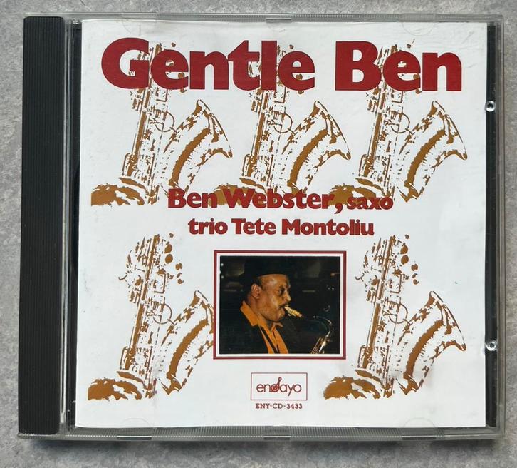 Ben Webster - Gentle Ben (cd jazz), Cd's en Dvd's, Cd's | Jazz en Blues, Zo goed als nieuw, Jazz, 1980 tot heden, Ophalen of Verzenden