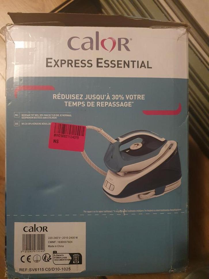Strijkbout Calor SV6115C0 nieuw in doos, Witgoed en Apparatuur, Strijkijzers en Strijkplanken, Zo goed als nieuw, Ophalen of Verzenden