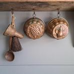 Oude brocante koperen bakvorm puddingvorm *Etage3*, Huis en Inrichting, Gebruikt, ., Ophalen of Verzenden, .