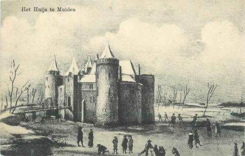 (301-069-003) Muiden Muiderslot, Verzamelen, Ansichtkaarten | Nederland, Noord-Holland, Verzenden