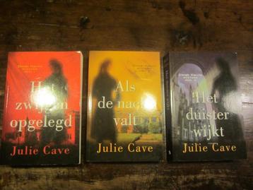 Julie Cave Dinah Harris Mysterie dl 1,2,3 zwijgen/nacht/duis beschikbaar voor biedingen