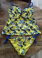 Prima donna tankini 85 G broekje 42 ZGAN geel blauw 85G, Blauw, Ophalen of Verzenden, Zo goed als nieuw, Bikini