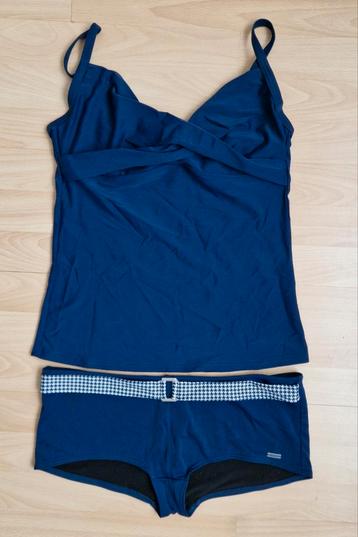 Etirel blauwe tankini boxer short badpak zwempak 42 B/C beschikbaar voor biedingen