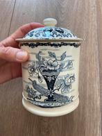 Antieke aardewerk dekselpot Terre de Fer Choisy le Roi pot, Ophalen of Verzenden