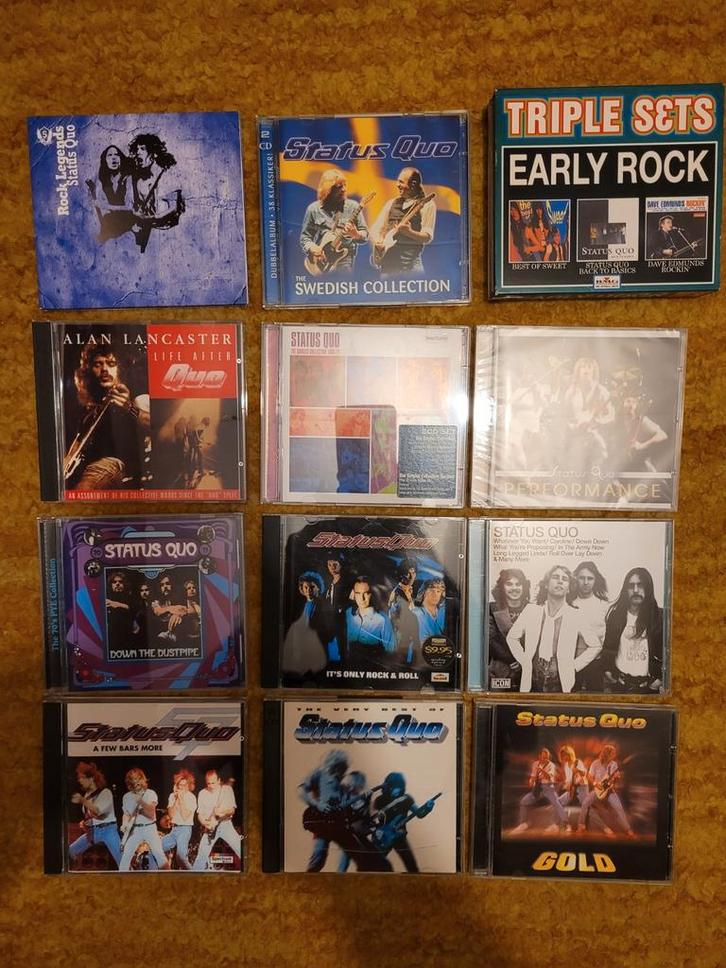 Status Quo CD Verzameling (12 stuks), Cd's en Dvd's, Cd's | Rock, Gebruikt, Rock-'n-Roll, Ophalen