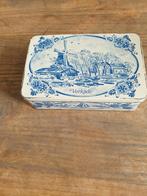 Verkade blik delftsblauw, Verzamelen, Blikken, Ophalen, Gebruikt, Koek(jes), Verkade