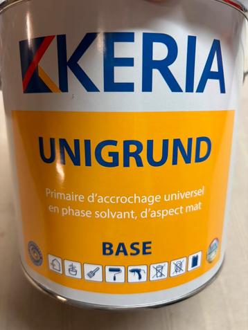 Keria witte grondlak voor hout, PVC, aluminium… 2,5liter beschikbaar voor biedingen