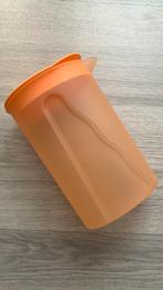 Tupperware Sapjeskan schenkkan, Ophalen of Verzenden, Zo goed als nieuw, Oranje, Beker of Kan