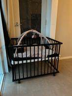 Babybox zwart, Ophalen of Verzenden, Zo goed als nieuw, Klemhekje, Metaal of IJzer