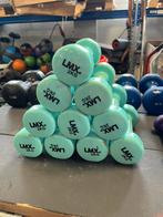 10 x 2 kg Lifemaxx rubberen dumbells, Sport en Fitness, Fitnessmaterialen, Gebruikt, Ophalen of Verzenden, Dumbbell