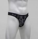 Zwarte transparante heren g-string / string lingerie mannen, Kleding | Heren, Verzenden, Zwart, Slip