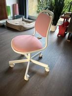 Kinder bureau stoel IKEA, Ophalen, Gebruikt, Roze